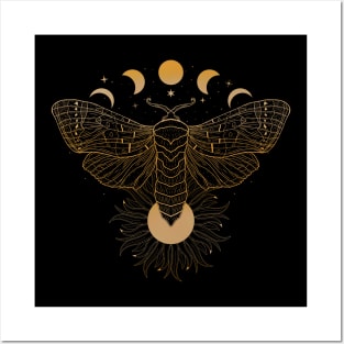 Satin Moth | Sun and Moon Posters and Art